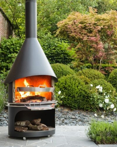 Sonsy SS Outdoor Fireplace