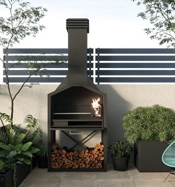 Wedgetail Outdoor Fireplace BBQ