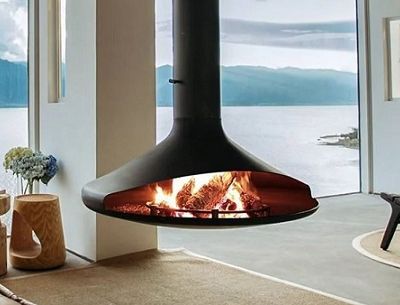 Atomo Suspended Fireplace