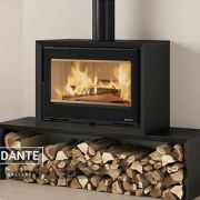 Dante Wood fireplace