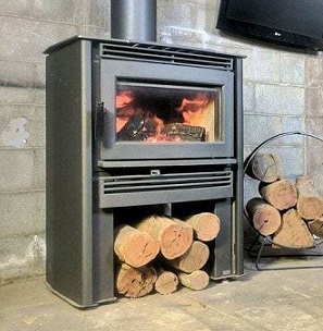 PE Neo 1.6 Titanium Freestanding fireplace